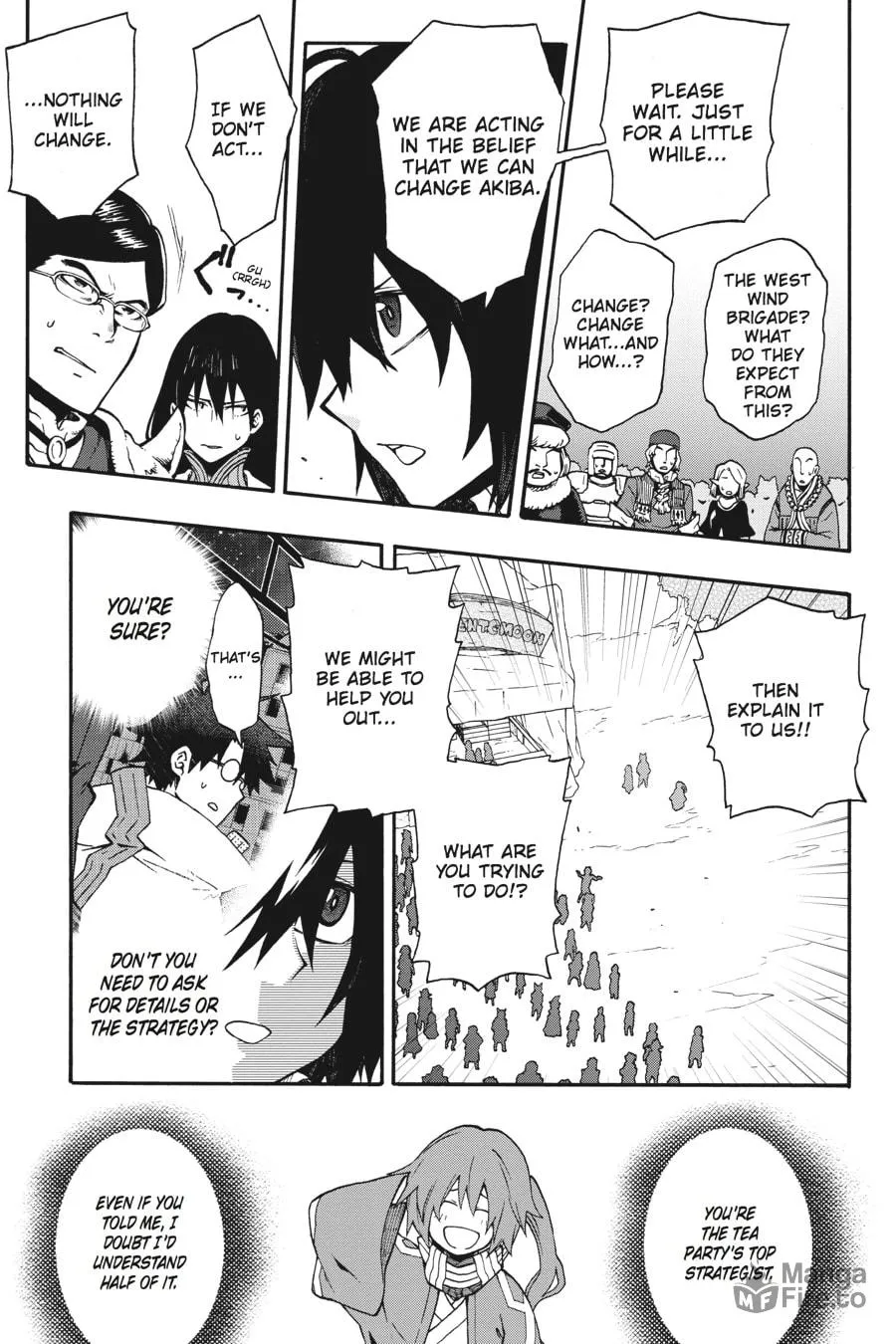 Read Log Horizon: The West Wind Brigade chapter 21 image 14 on Lezhin