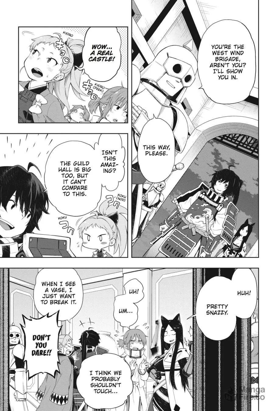 Read Log Horizon: The West Wind Brigade chapter 40 image 2 on Lezhin