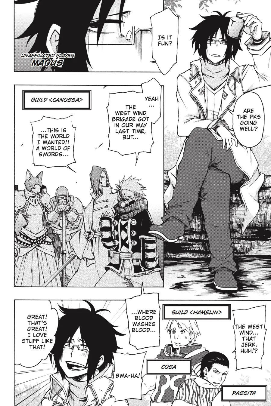 Read Log Horizon: The West Wind Brigade chapter 8 image 3 on Lezhin