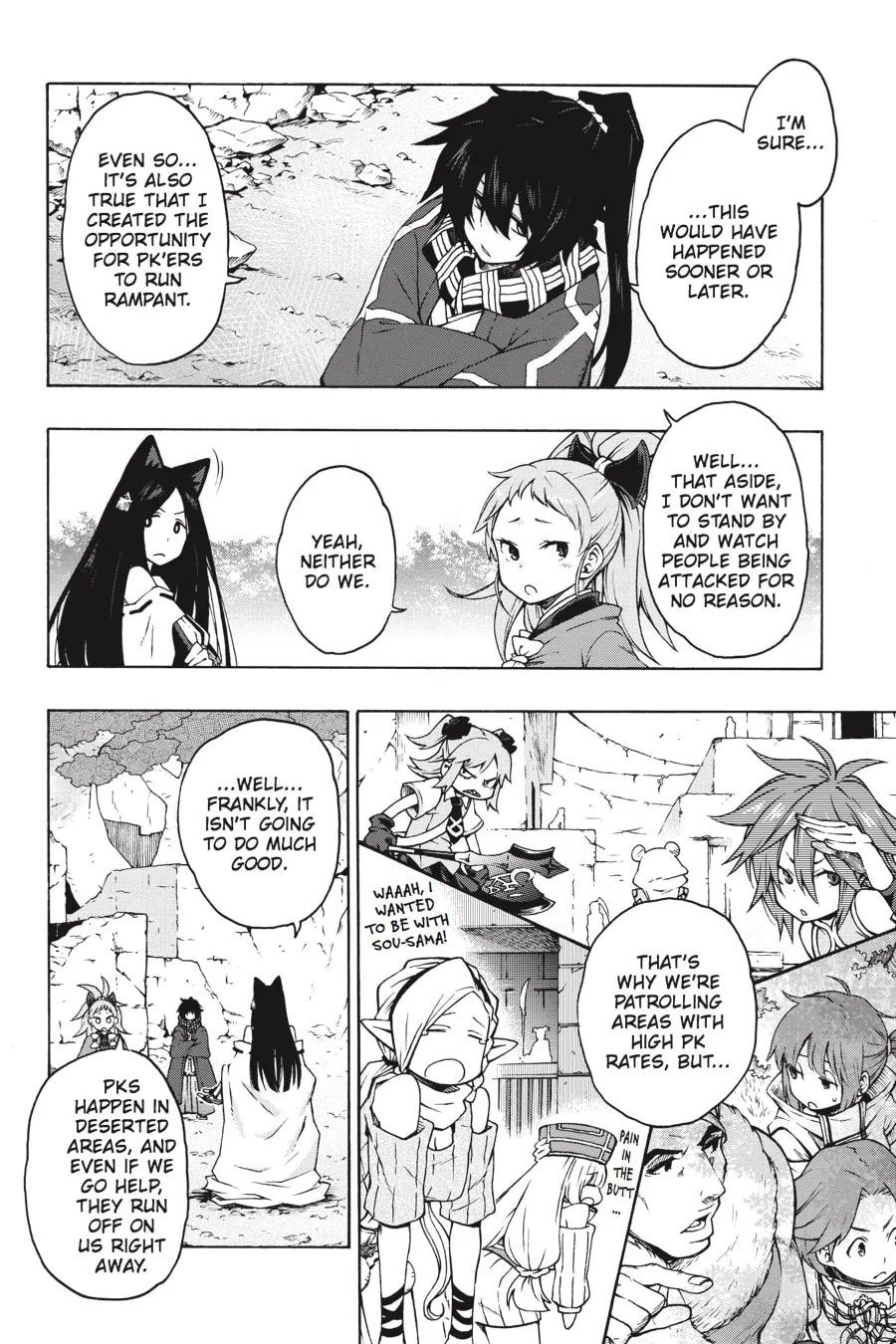 Read Log Horizon: The West Wind Brigade chapter 8 image 7 on Lezhin