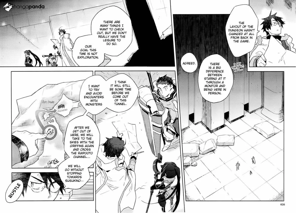 Log Horizon Chapter 1 page 21 - 