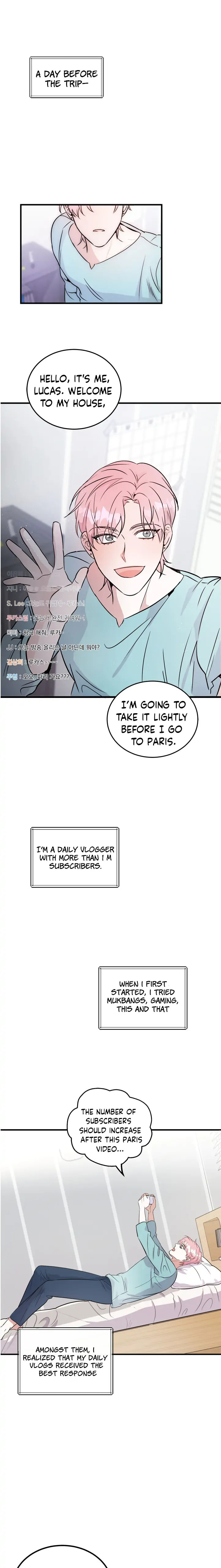 Read Log in Paris chapter 0 image 1 on Lezhin