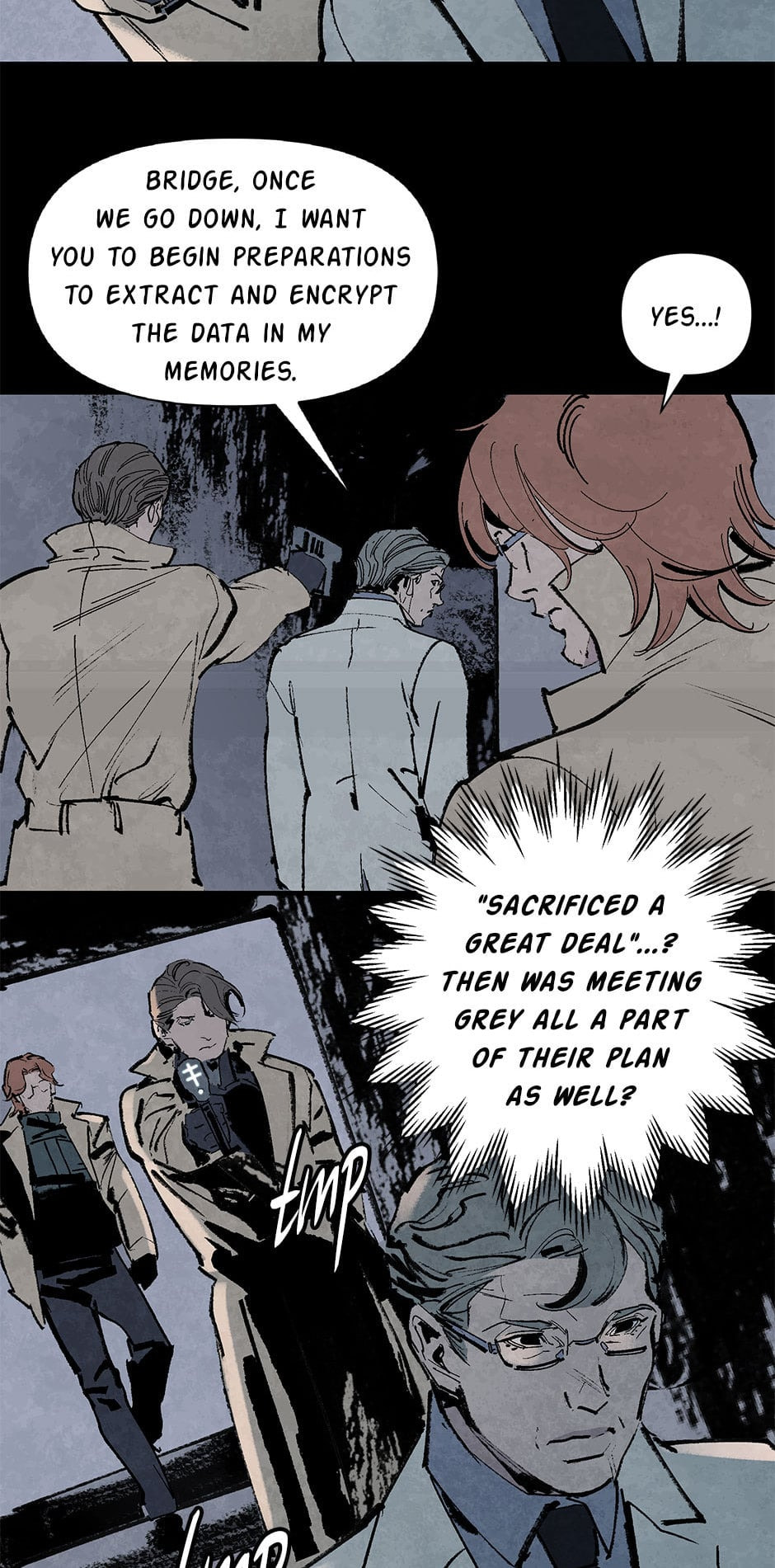 Read Log Tracer chapter 11 image 8 on Lezhin
