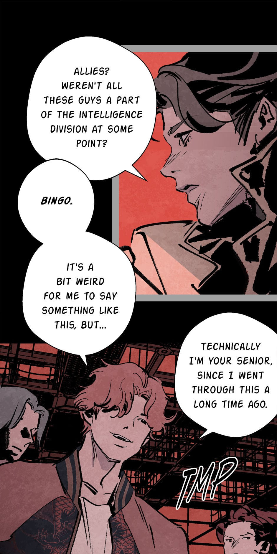 Read Log Tracer chapter 15 image 5 on Lezhin