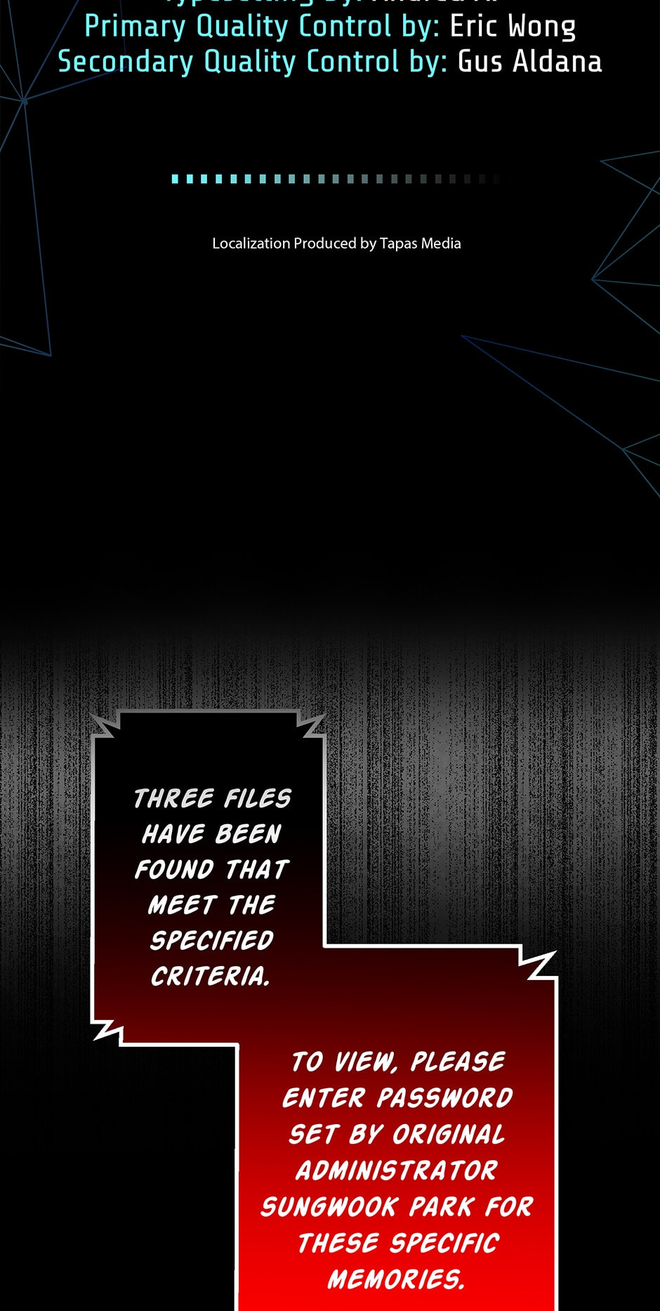 Read Log Tracer chapter 31 image 1 on Lezhin