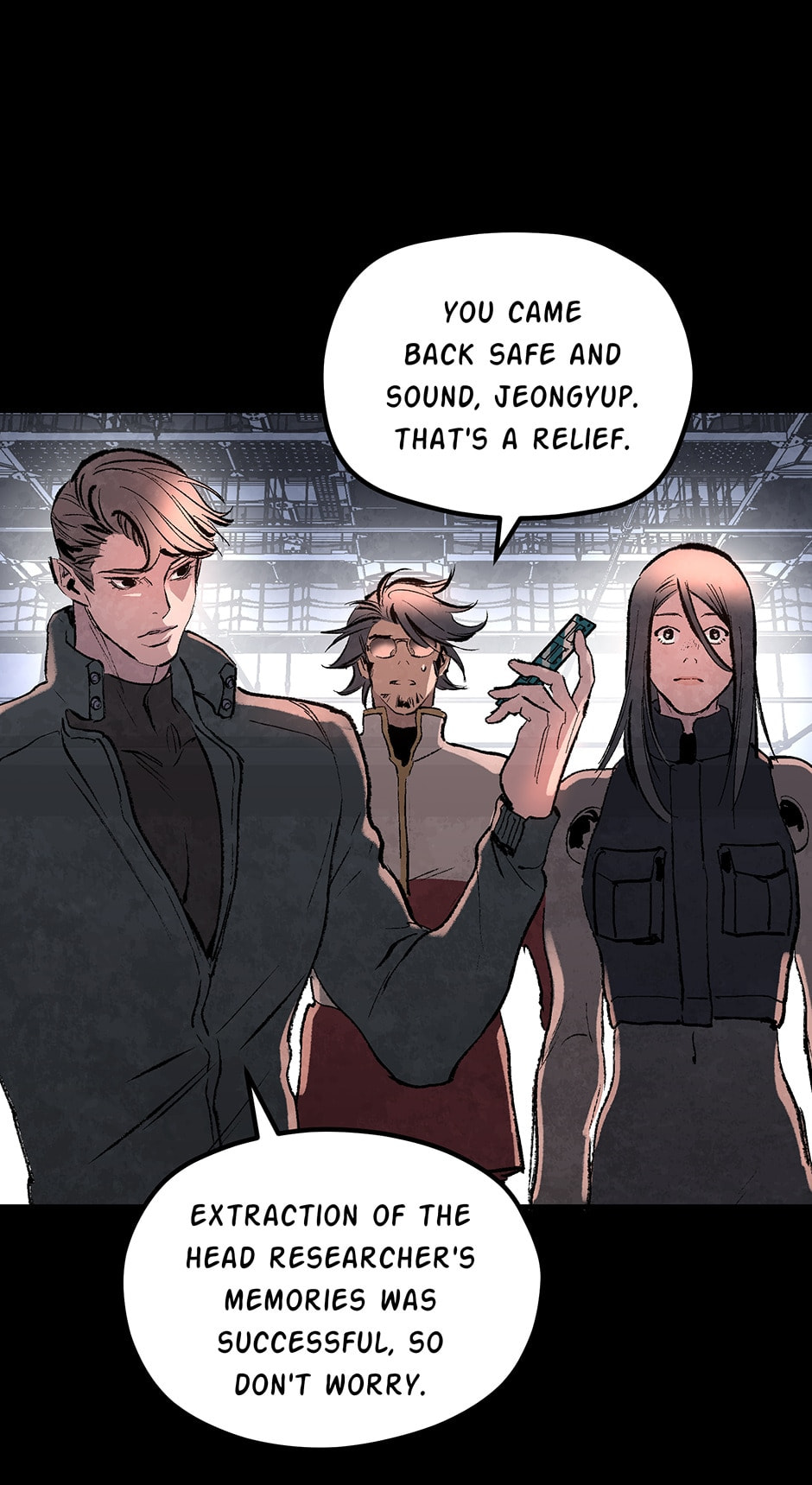Read Log Tracer chapter 33 image 48 on Lezhin