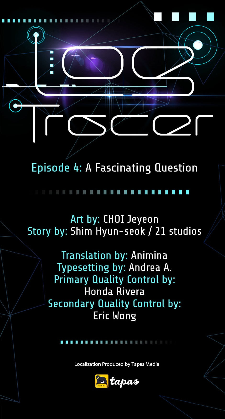 Read Log Tracer chapter 4 image 19 on Lezhin