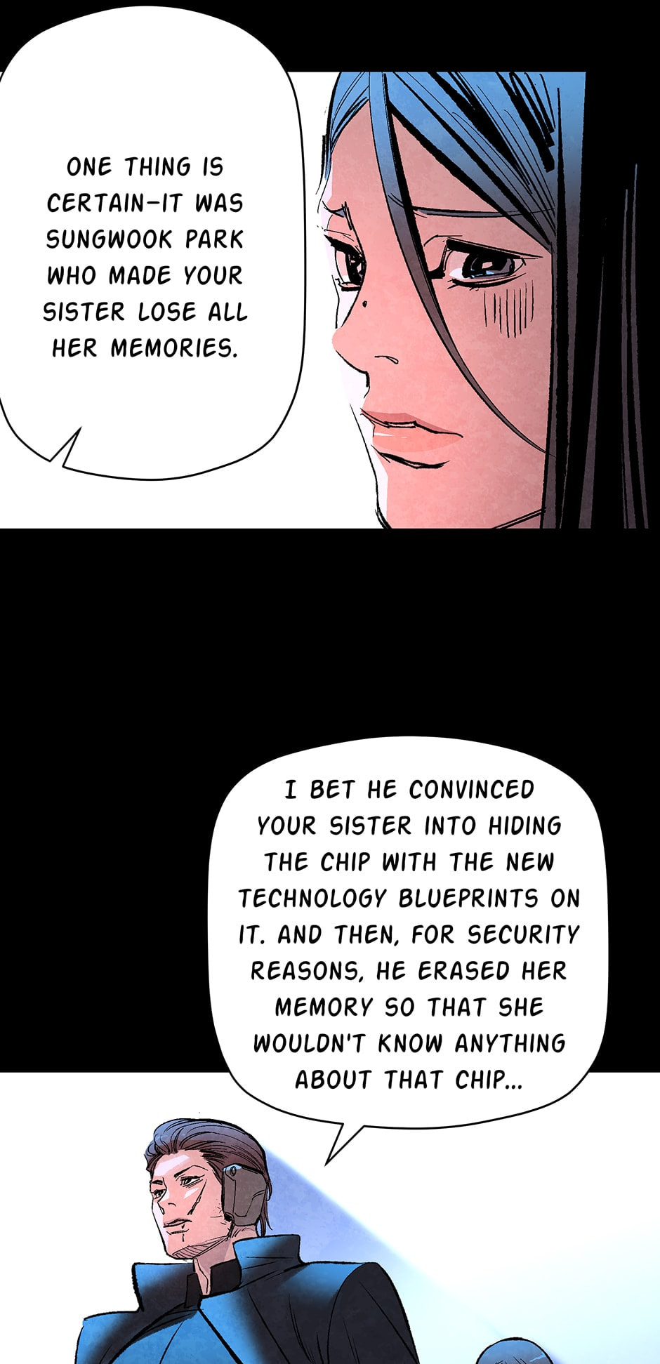 Read Log Tracer chapter 46 image 23 on Lezhin