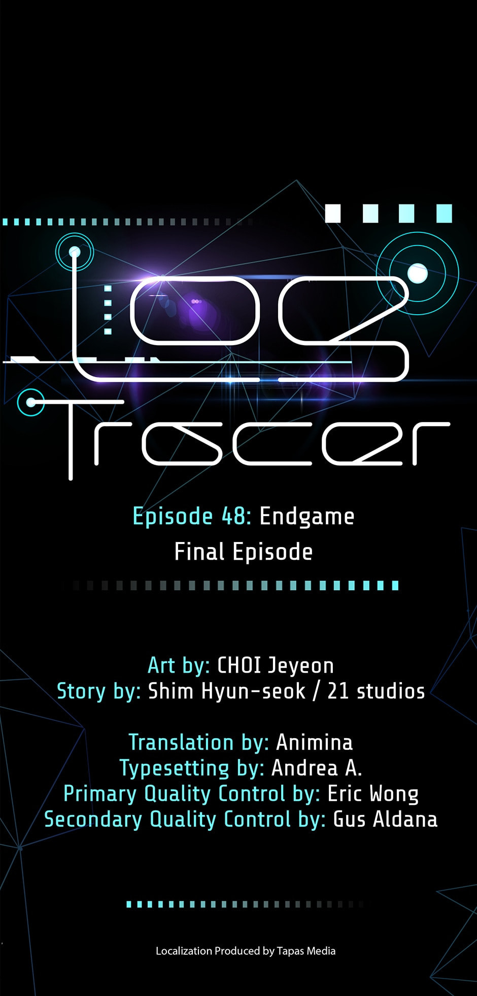 Read Log Tracer chapter 48 image 46 on Lezhin