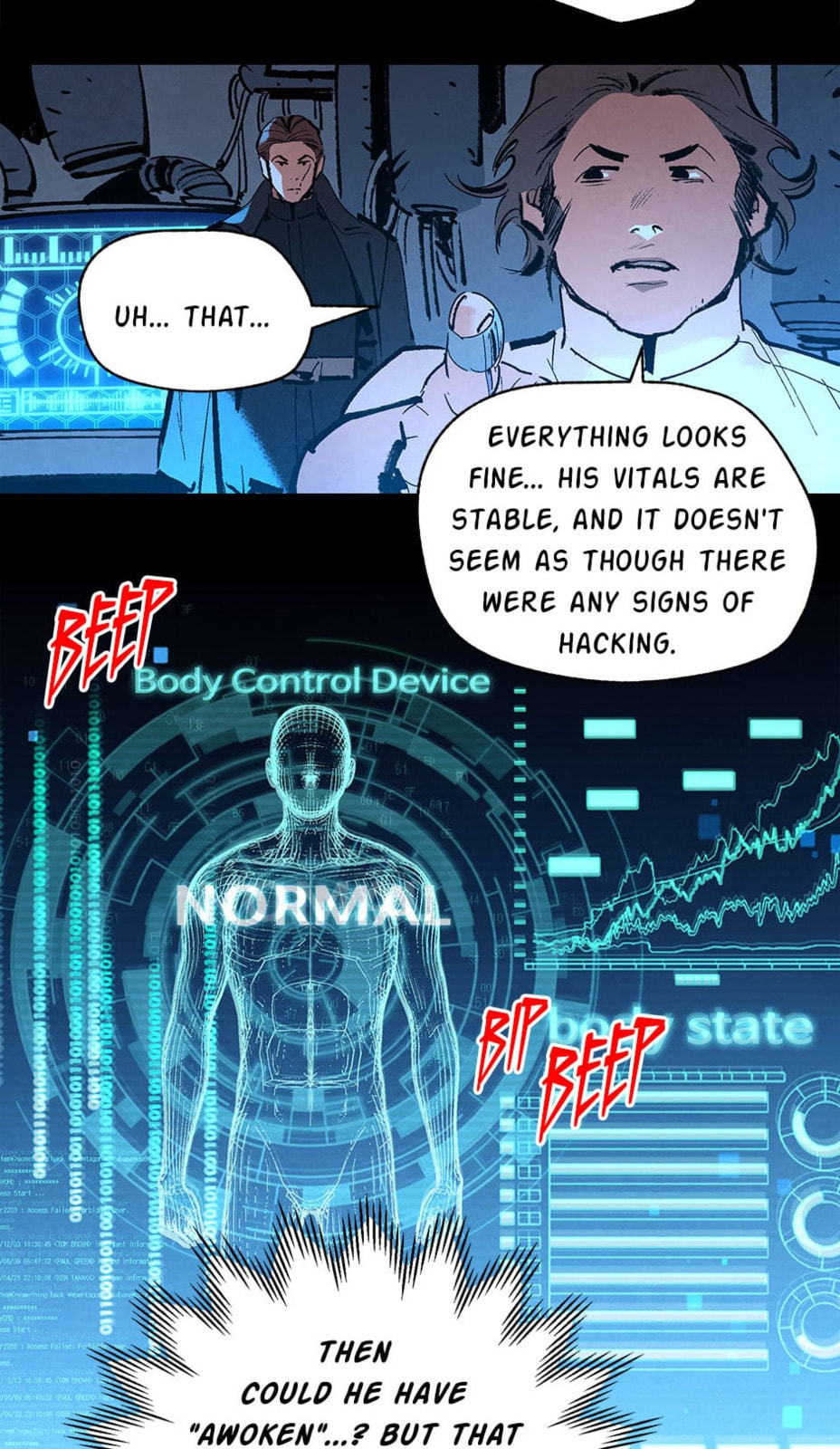Read Log Tracer chapter 8 image 11 on Lezhin