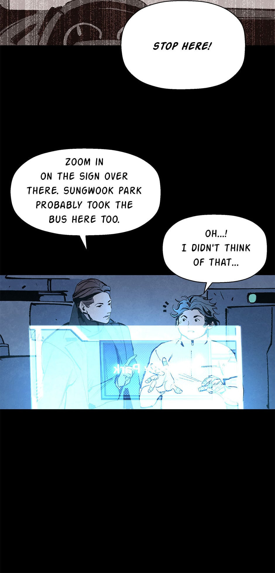 Read Log Tracer chapter 9 image 14 on Lezhin