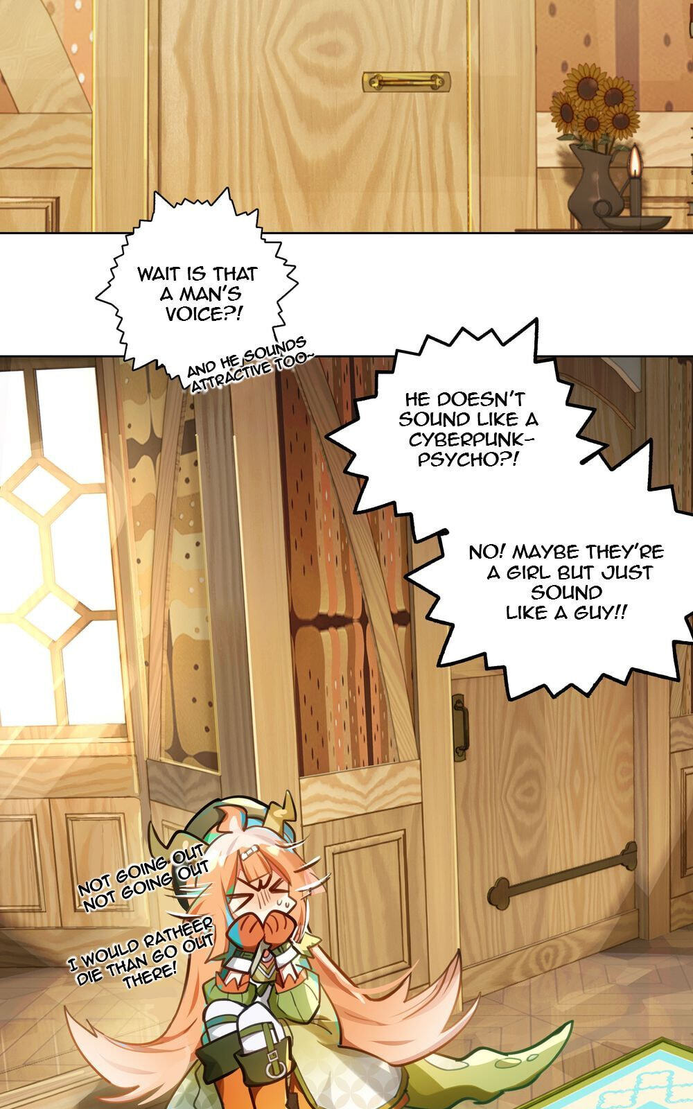 Read Logout Disabled in VR Chat chapter 1 image 16 on Lezhin