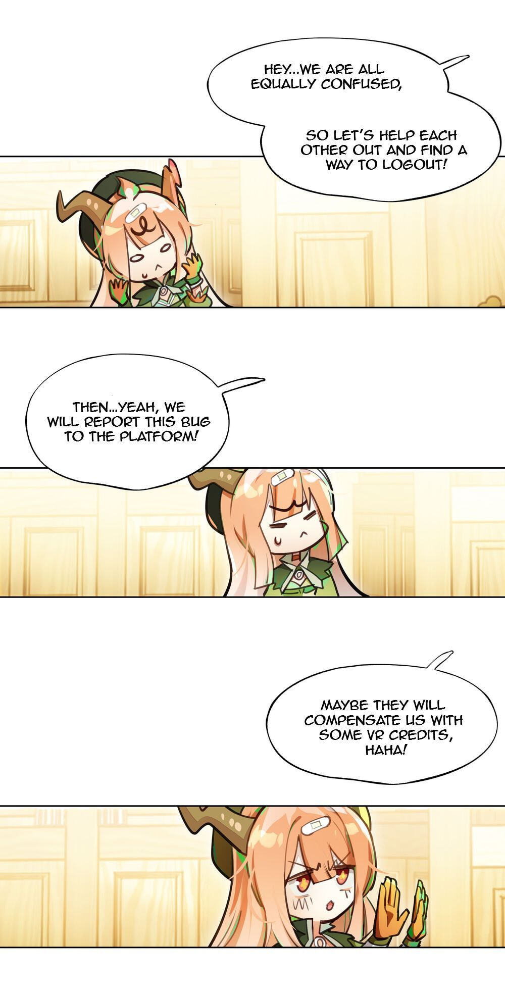 Read Logout Disabled in VR Chat chapter 1 image 18 on Lezhin