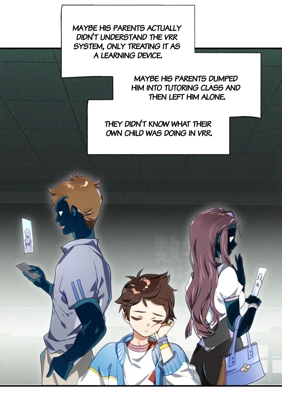 Read Logout Disabled in VR Chat chapter 13 image 18 on Lezhin