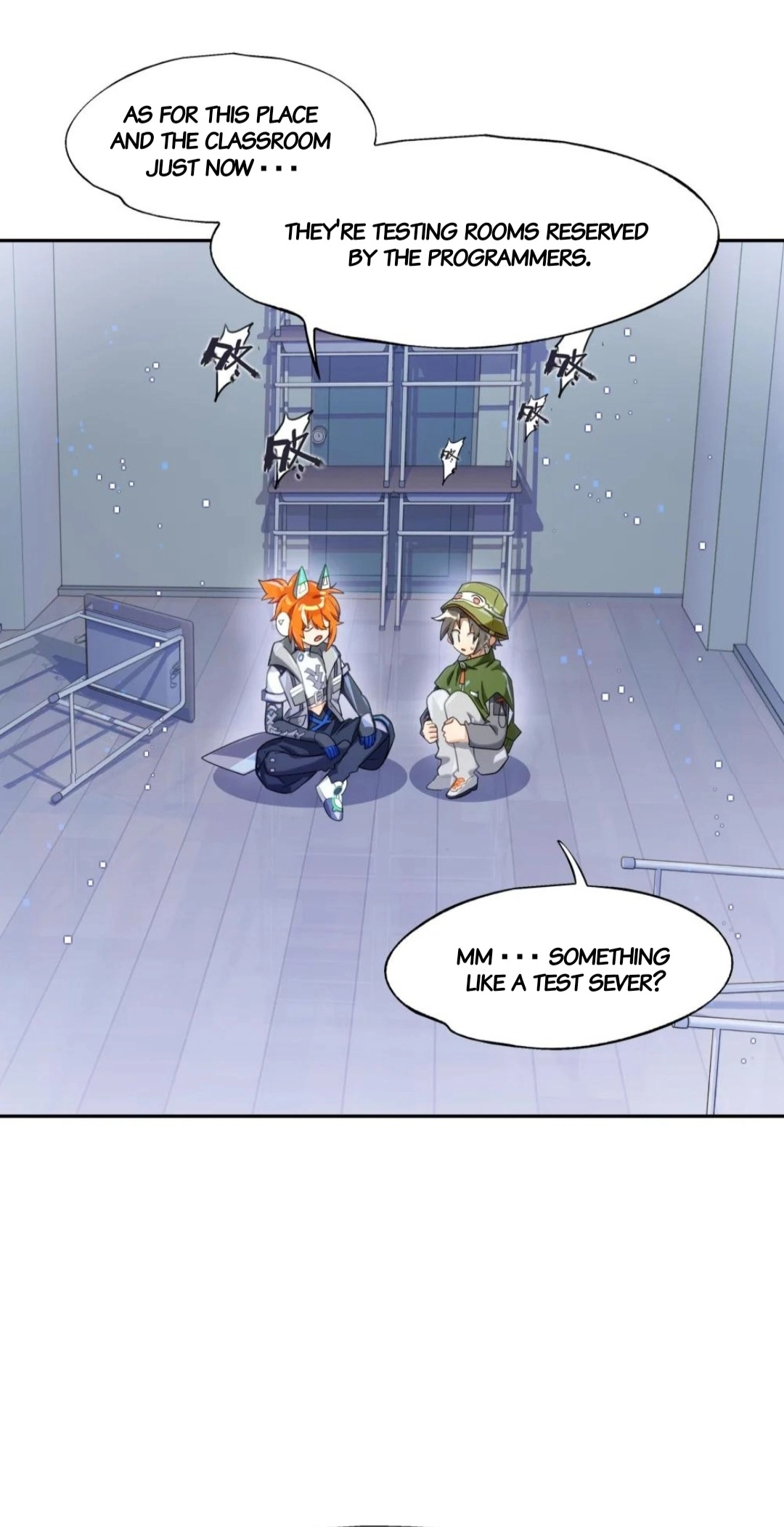 Read Logout Disabled in VR Chat chapter 13 image 3 on Lezhin