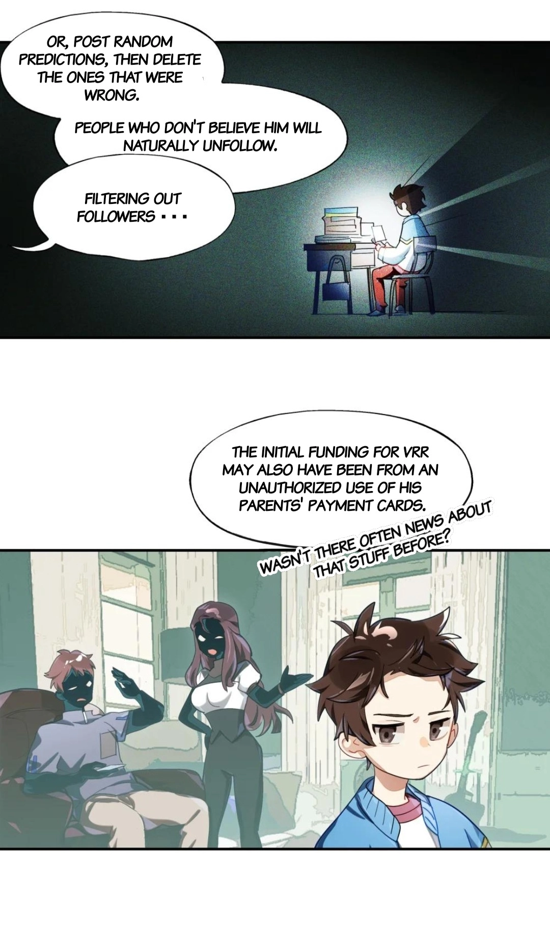 Read Logout Disabled in VR Chat chapter 13 image 33 on Lezhin