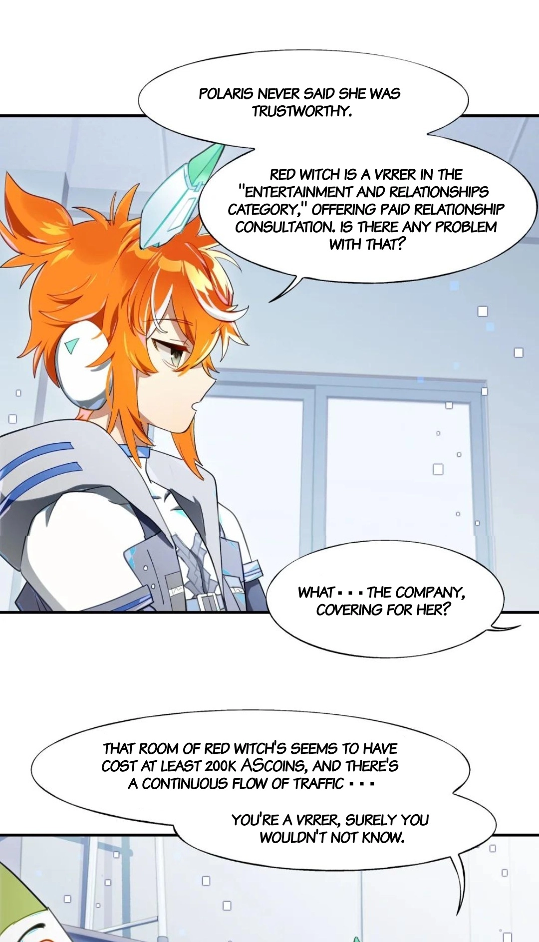 Read Logout Disabled in VR Chat chapter 13 image 37 on Lezhin