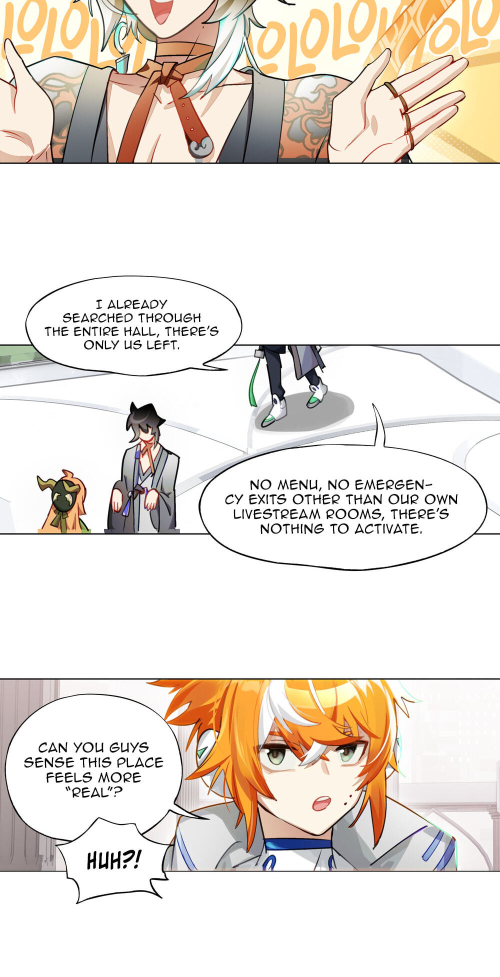 Read Logout Disabled in VR Chat chapter 2 image 24 on Lezhin