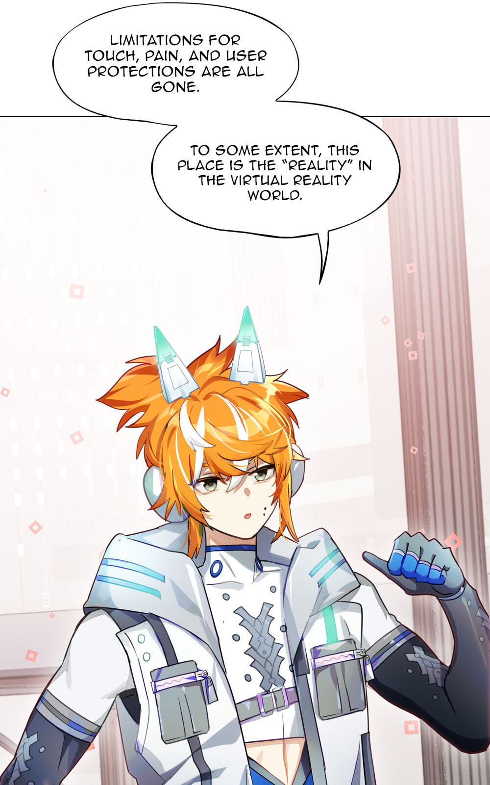 Read Logout Disabled in VR Chat chapter 2 image 25 on Lezhin