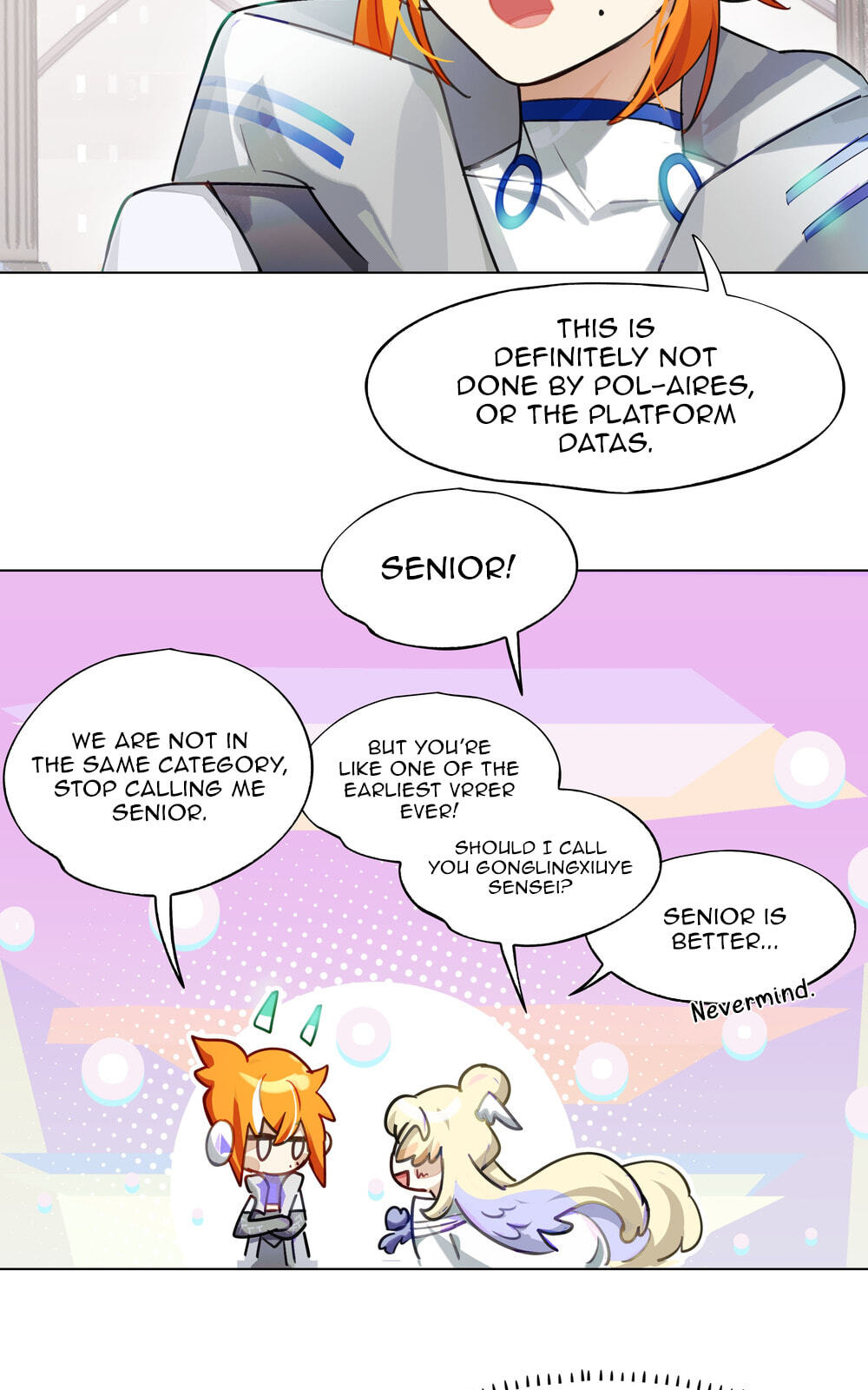 Read Logout Disabled in VR Chat chapter 2 image 27 on Lezhin