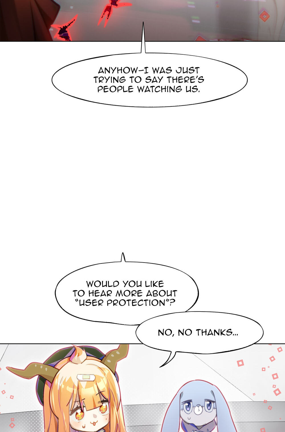 Read Logout Disabled in VR Chat chapter 2 image 31 on Lezhin