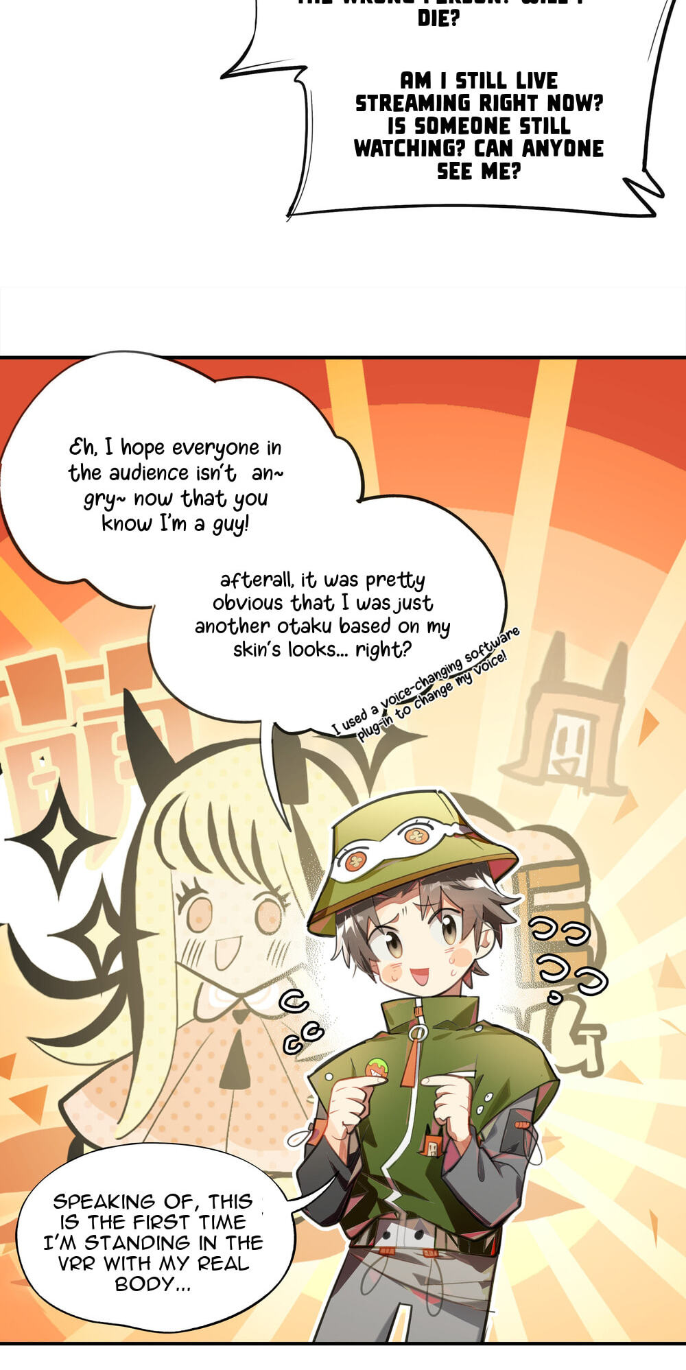 Read Logout Disabled in VR Chat chapter 4 image 7 on Lezhin