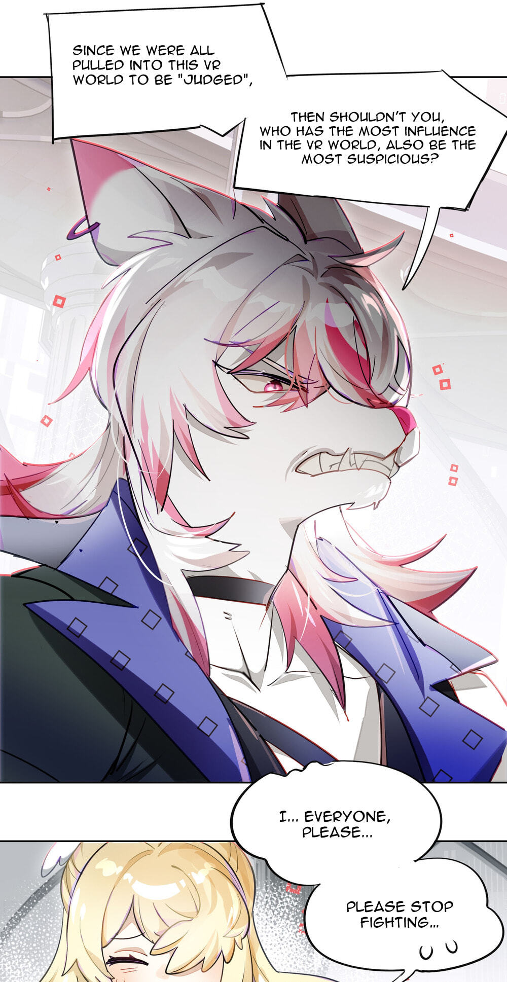 Read Logout Disabled in VR Chat chapter 6 image 17 on Lezhin