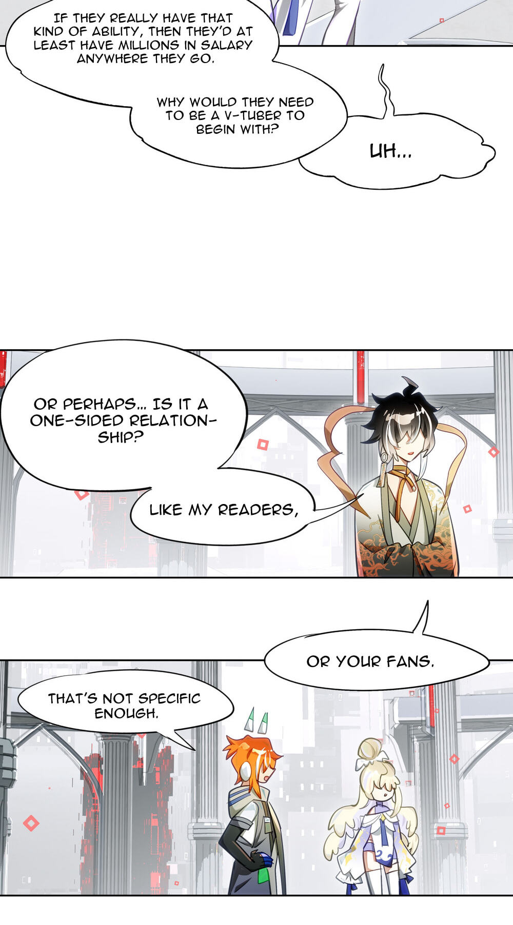 Read Logout Disabled in VR Chat chapter 6 image 24 on Lezhin