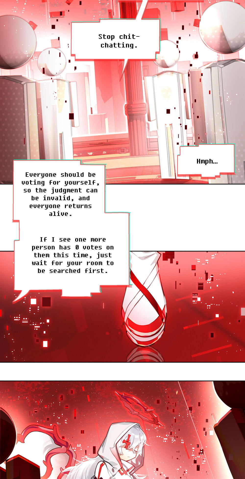 Read Logout Disabled in VR Chat chapter 8 image 13 on Lezhin