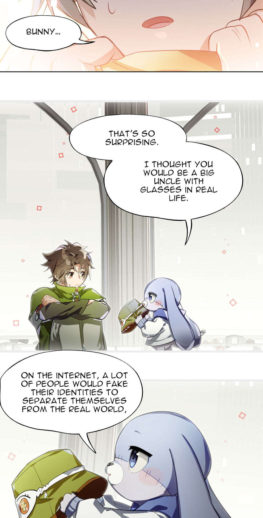 Read Logout Disabled in VR Chat chapter 8 image 22 on Lezhin