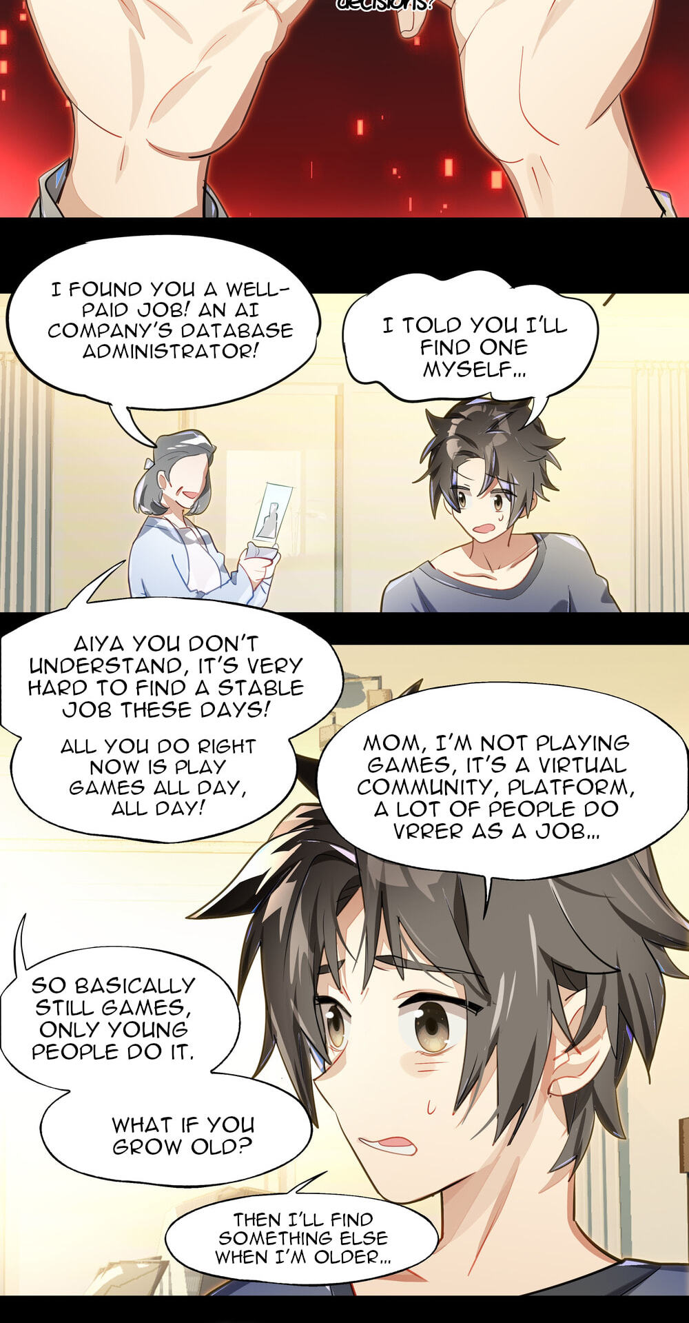 Read Logout Disabled in VR Chat chapter 8 image 28 on Lezhin