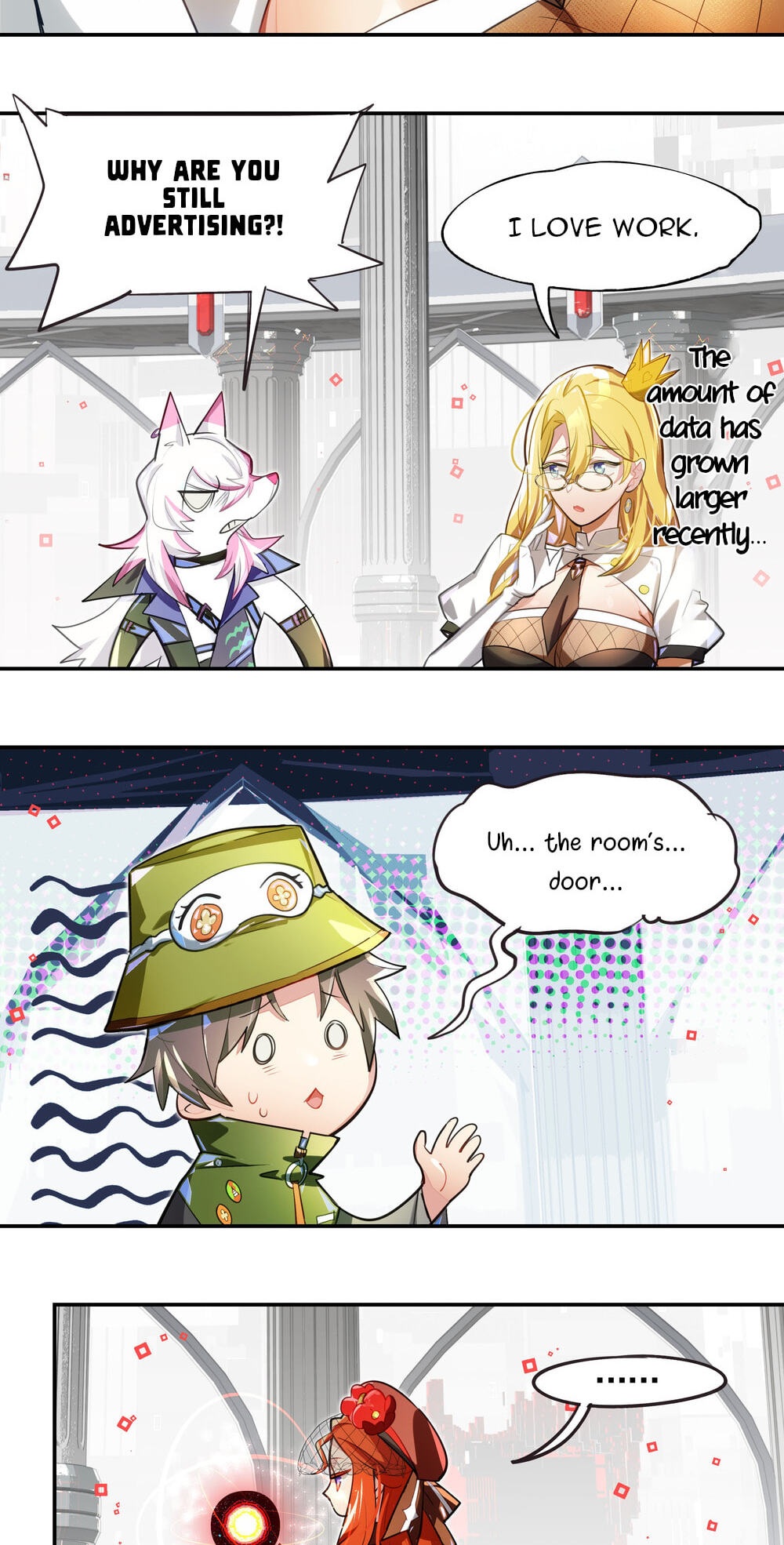 Read Logout Disabled in VR Chat chapter 8 image 3 on Lezhin
