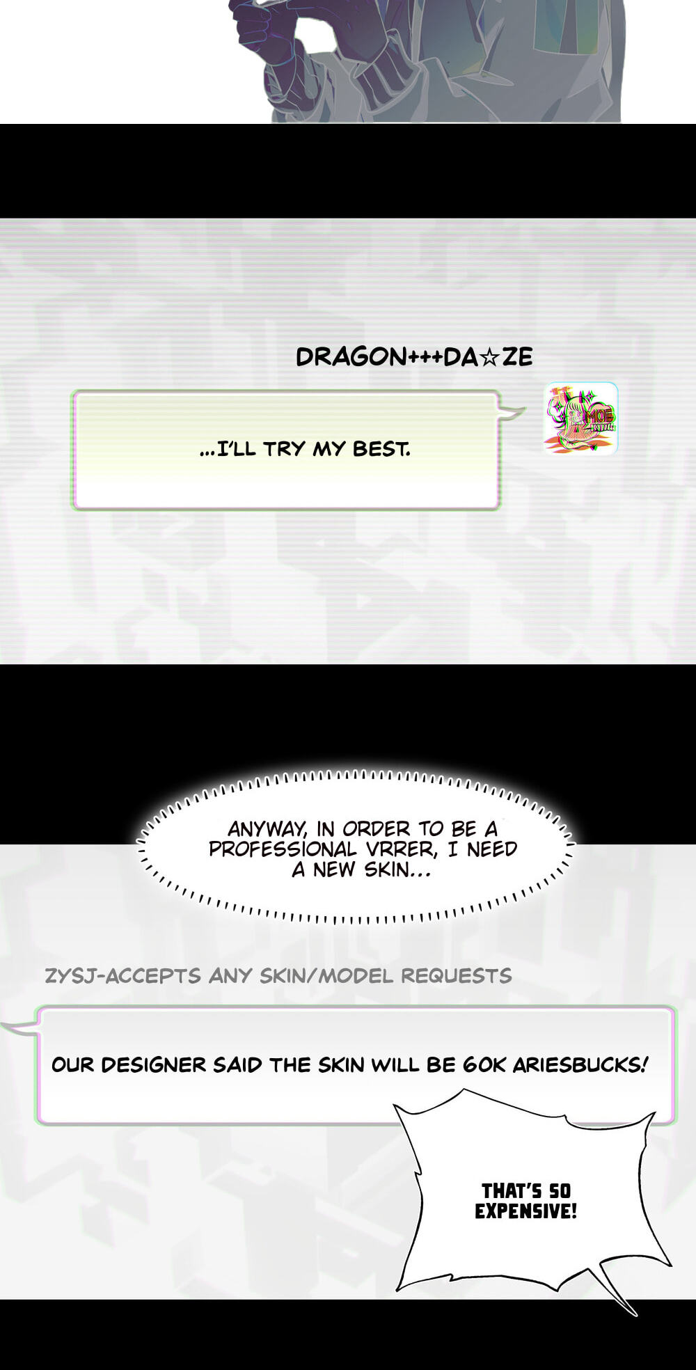 Read Logout Disabled in VR Chat chapter 8 image 32 on Lezhin