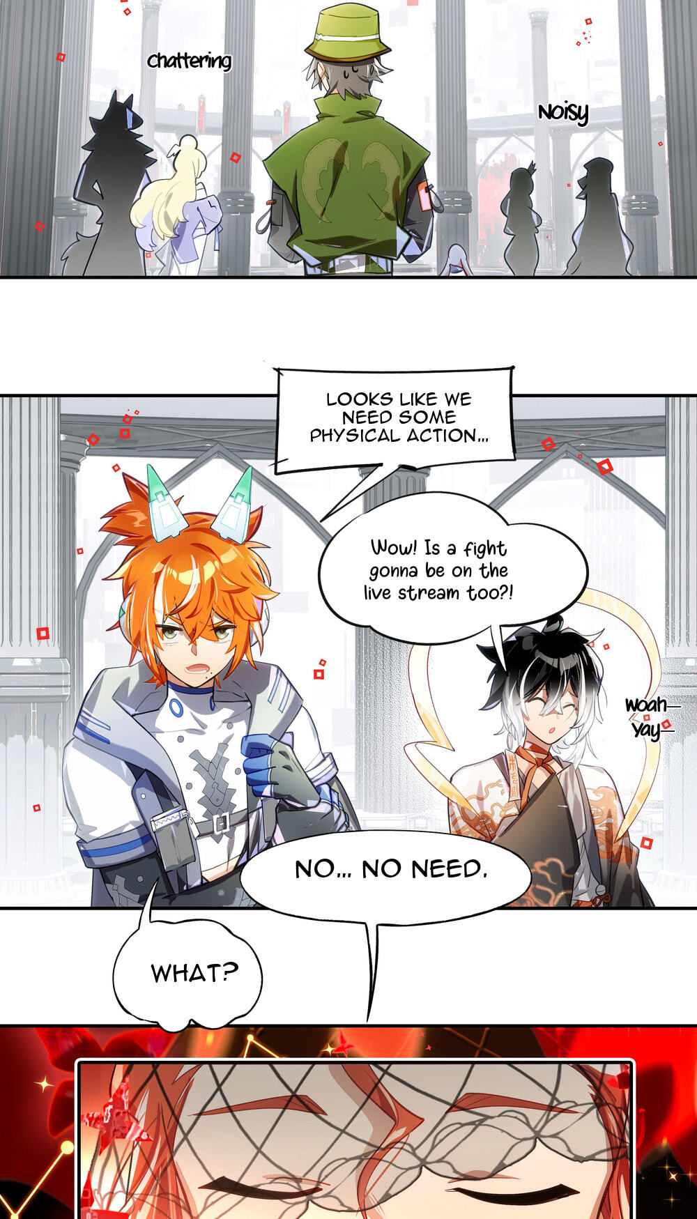 Read Logout Disabled in VR Chat chapter 8 image 5 on Lezhin