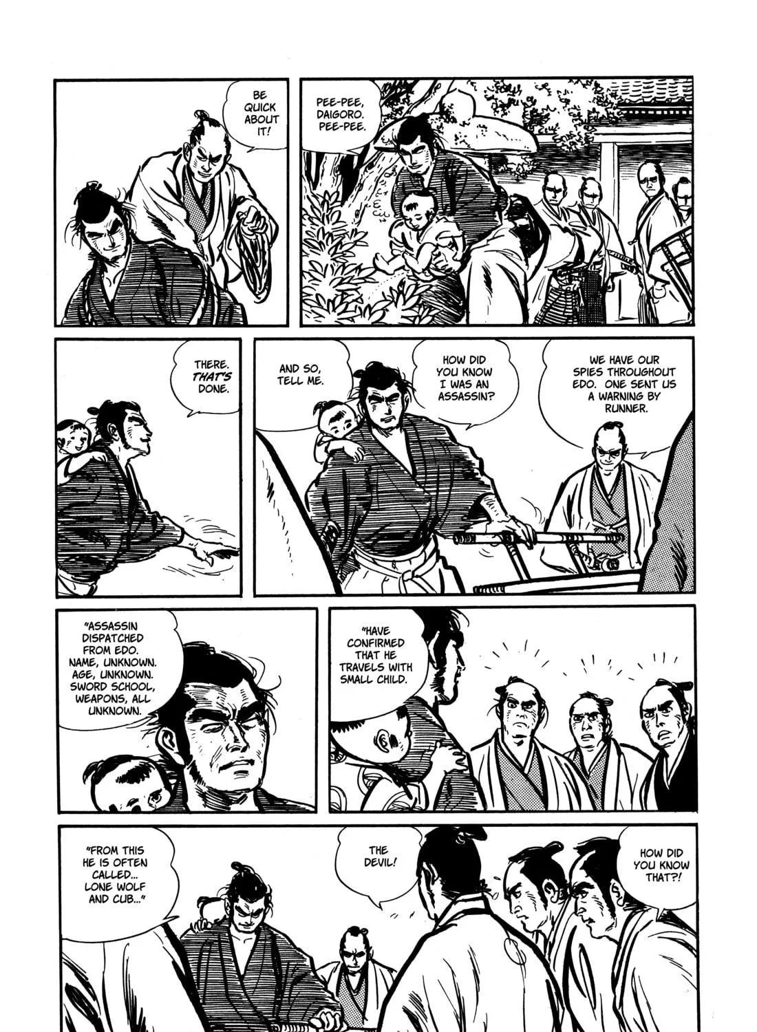Read Lone Wolf and Cub chapter 1 image 40 on Lezhin