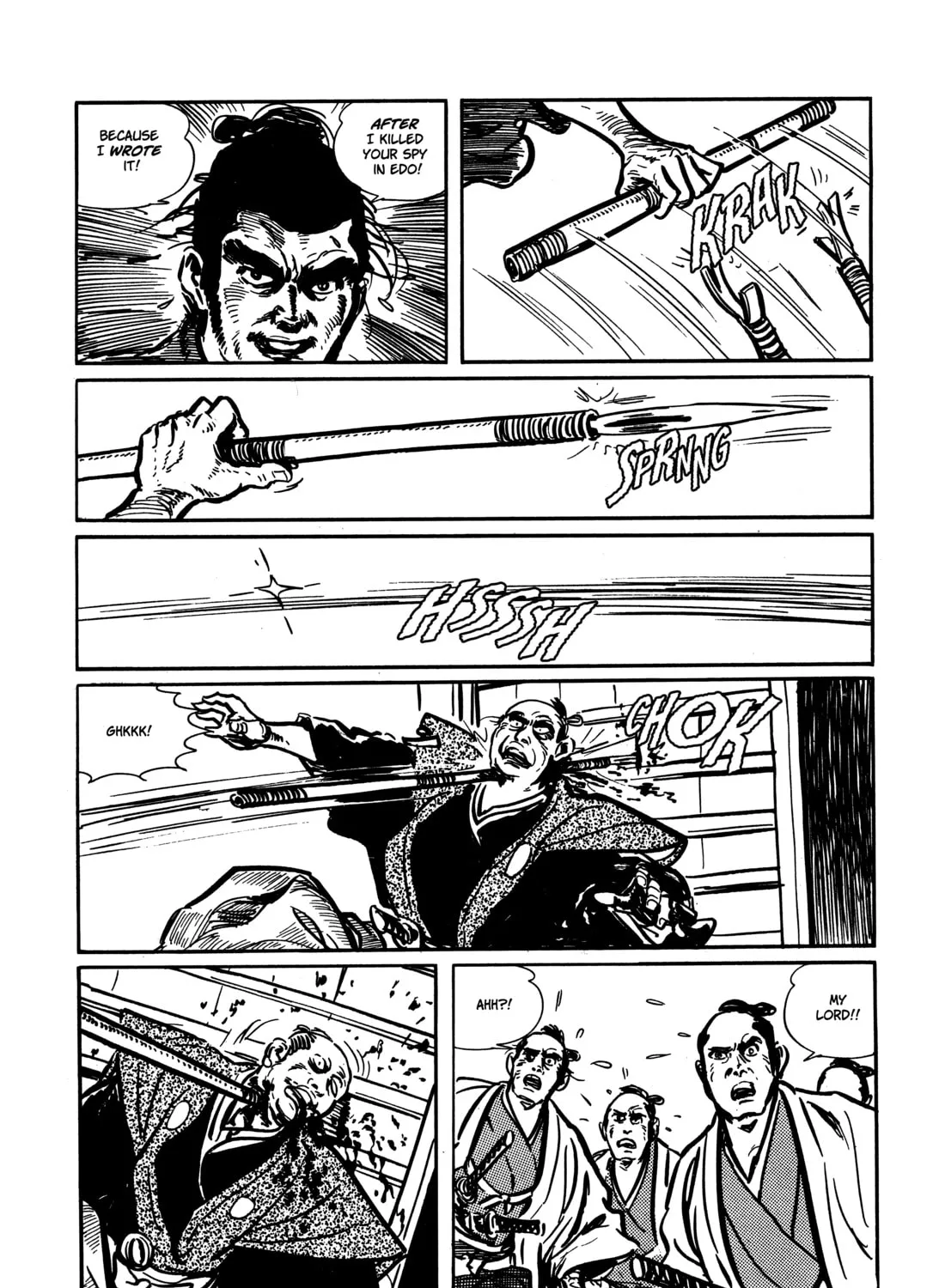 Read Lone Wolf and Cub chapter 1 image 42 on Lezhin