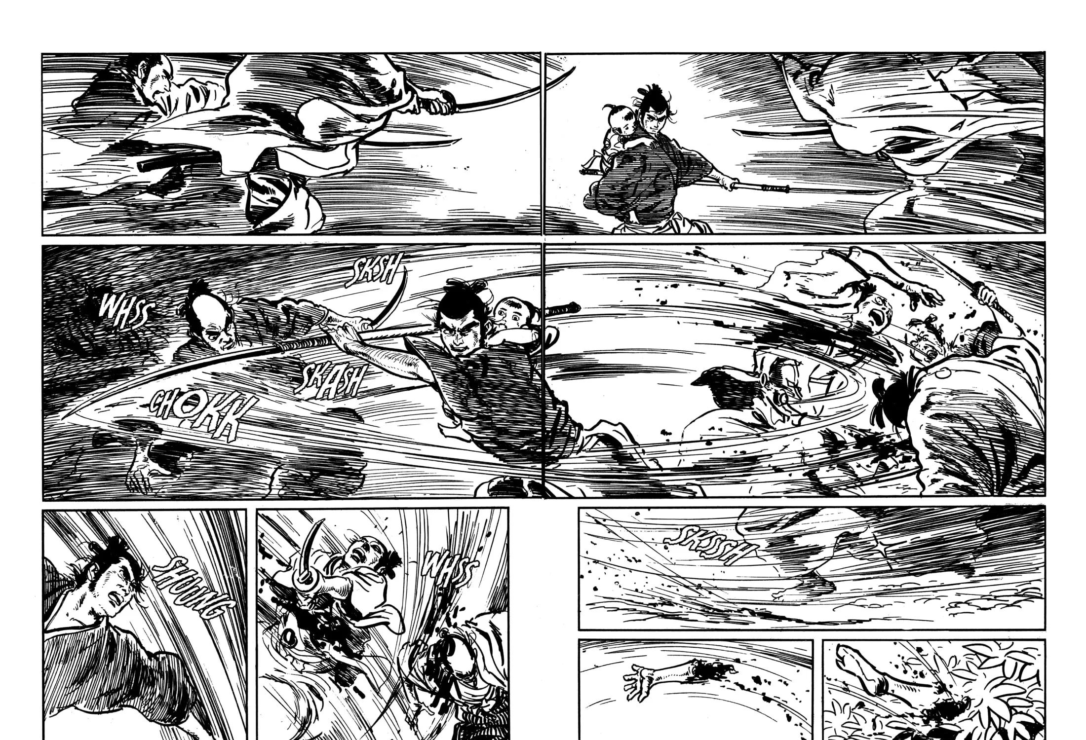 Read Lone Wolf and Cub chapter 1 image 46 on Lezhin