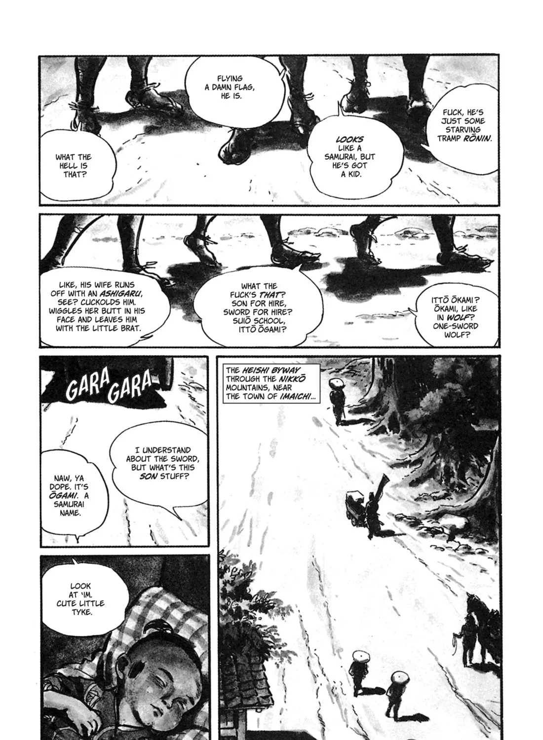 Read Lone Wolf and Cub chapter 1 image 6 on Lezhin