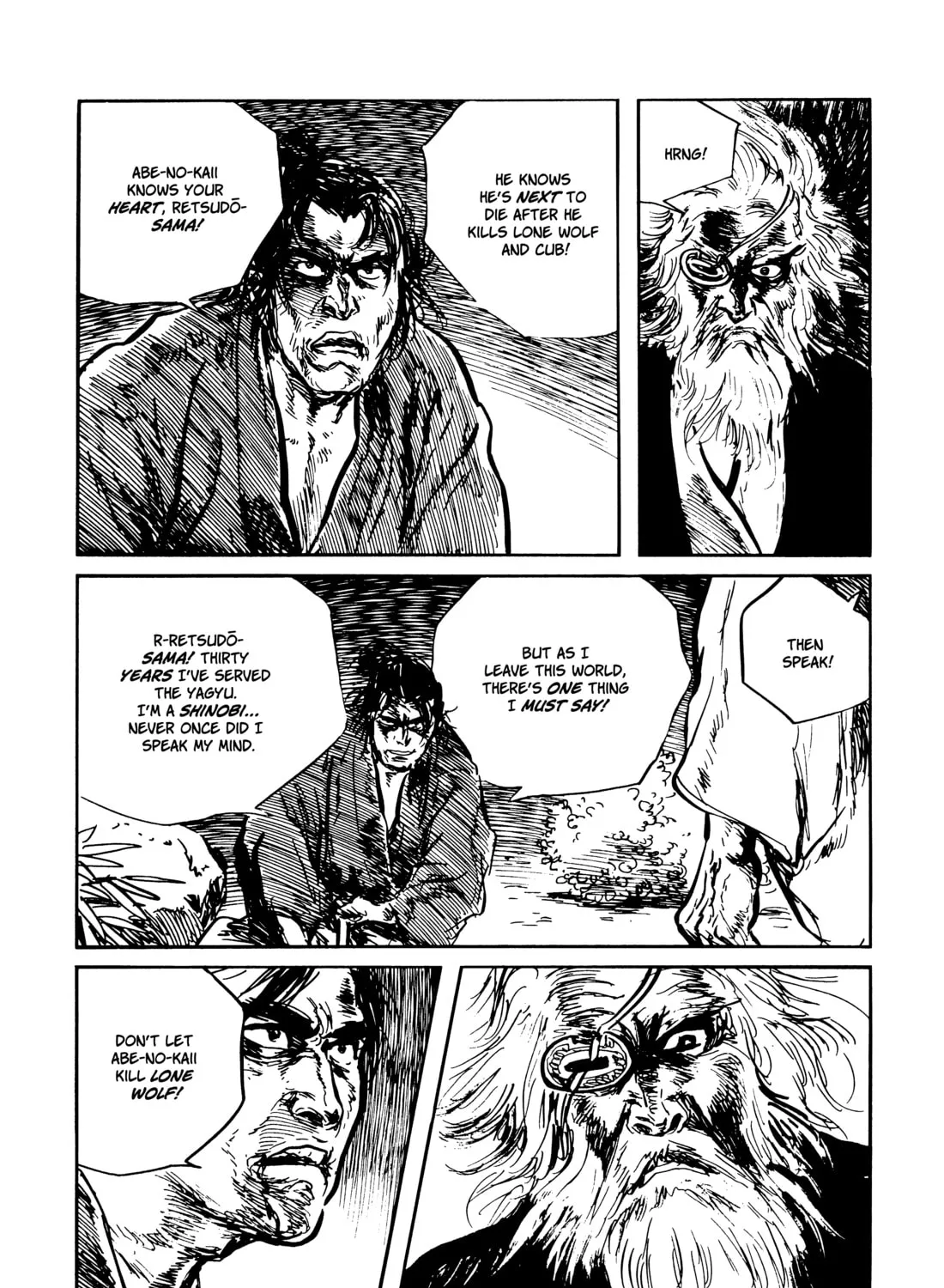 Read Lone Wolf and Cub chapter 102 image 102 on Lezhin