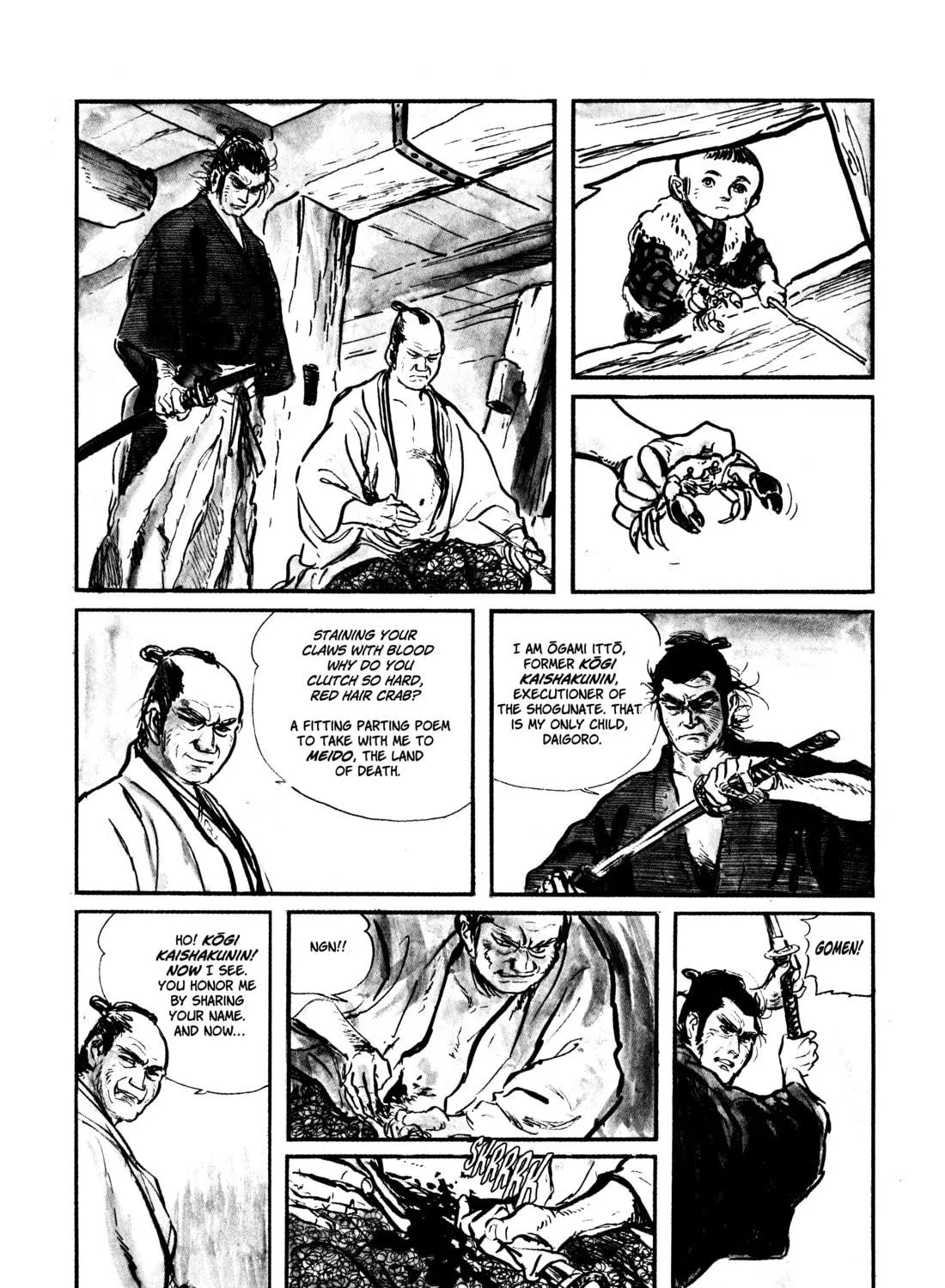 Read Lone Wolf and Cub chapter 11 image 8 on Lezhin