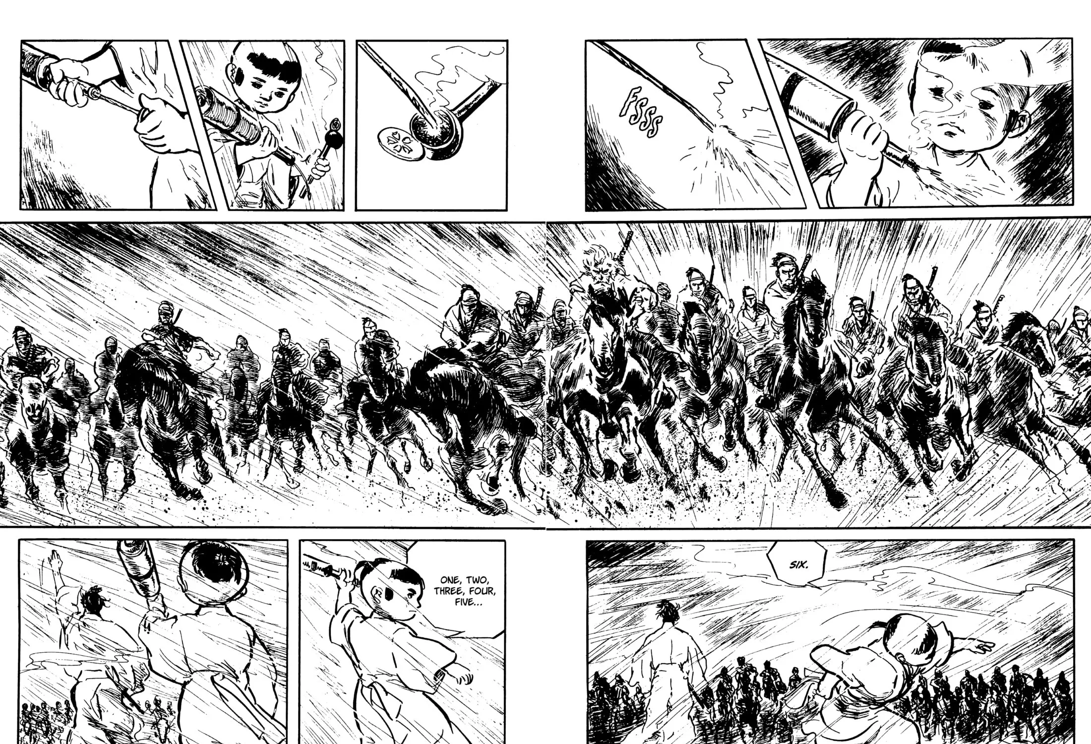 Read Lone Wolf and Cub chapter 110 image 24 on Lezhin