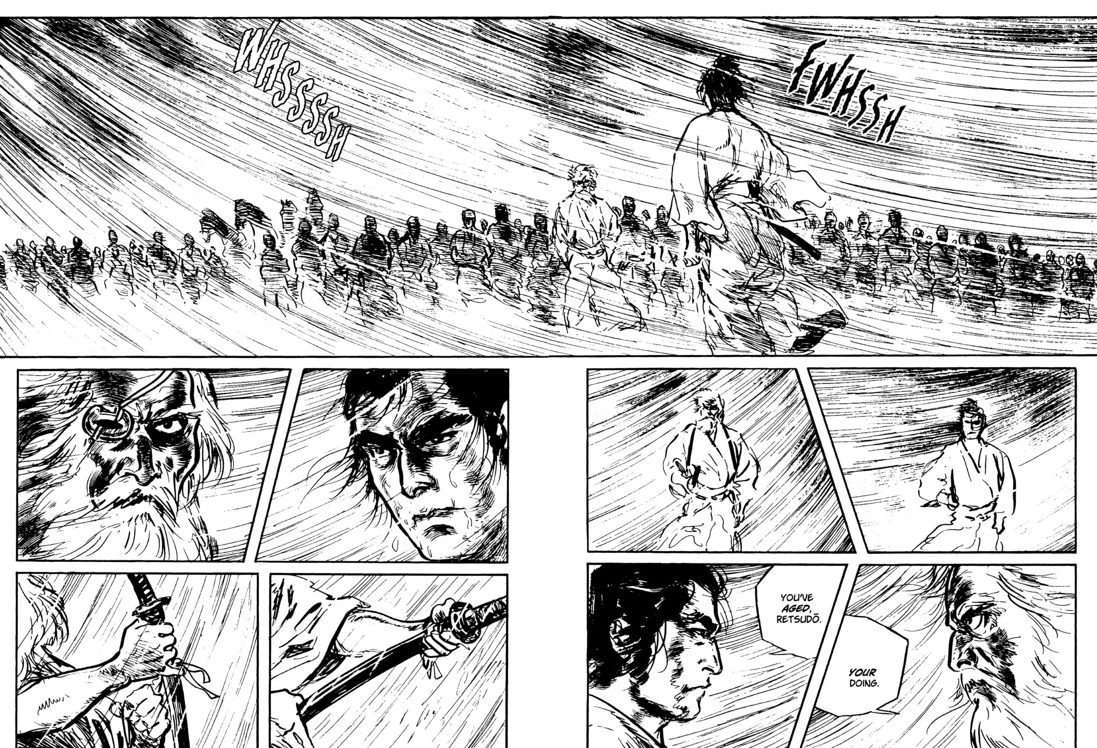Read Lone Wolf and Cub chapter 110 image 34 on Lezhin