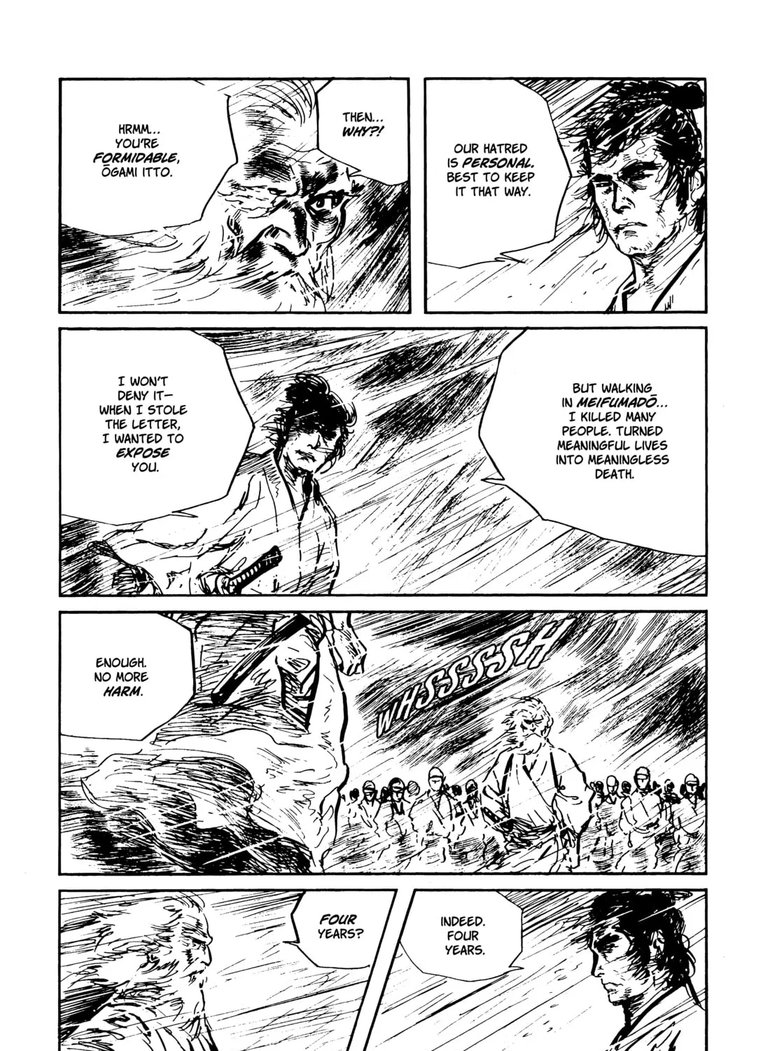 Read Lone Wolf and Cub chapter 110 image 42 on Lezhin
