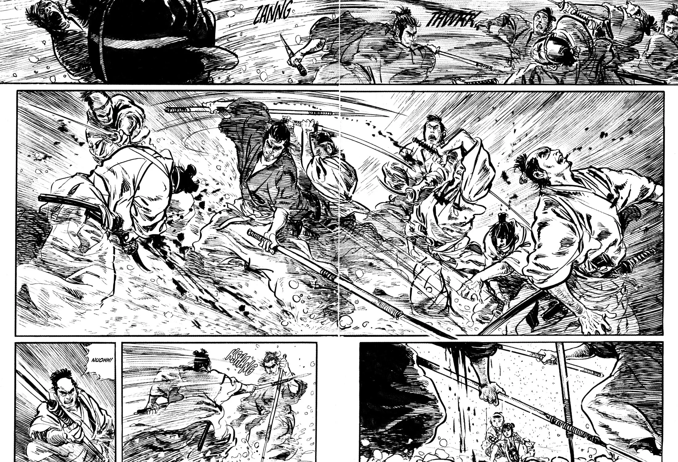 Read Lone Wolf and Cub chapter 12 image 102 on Lezhin