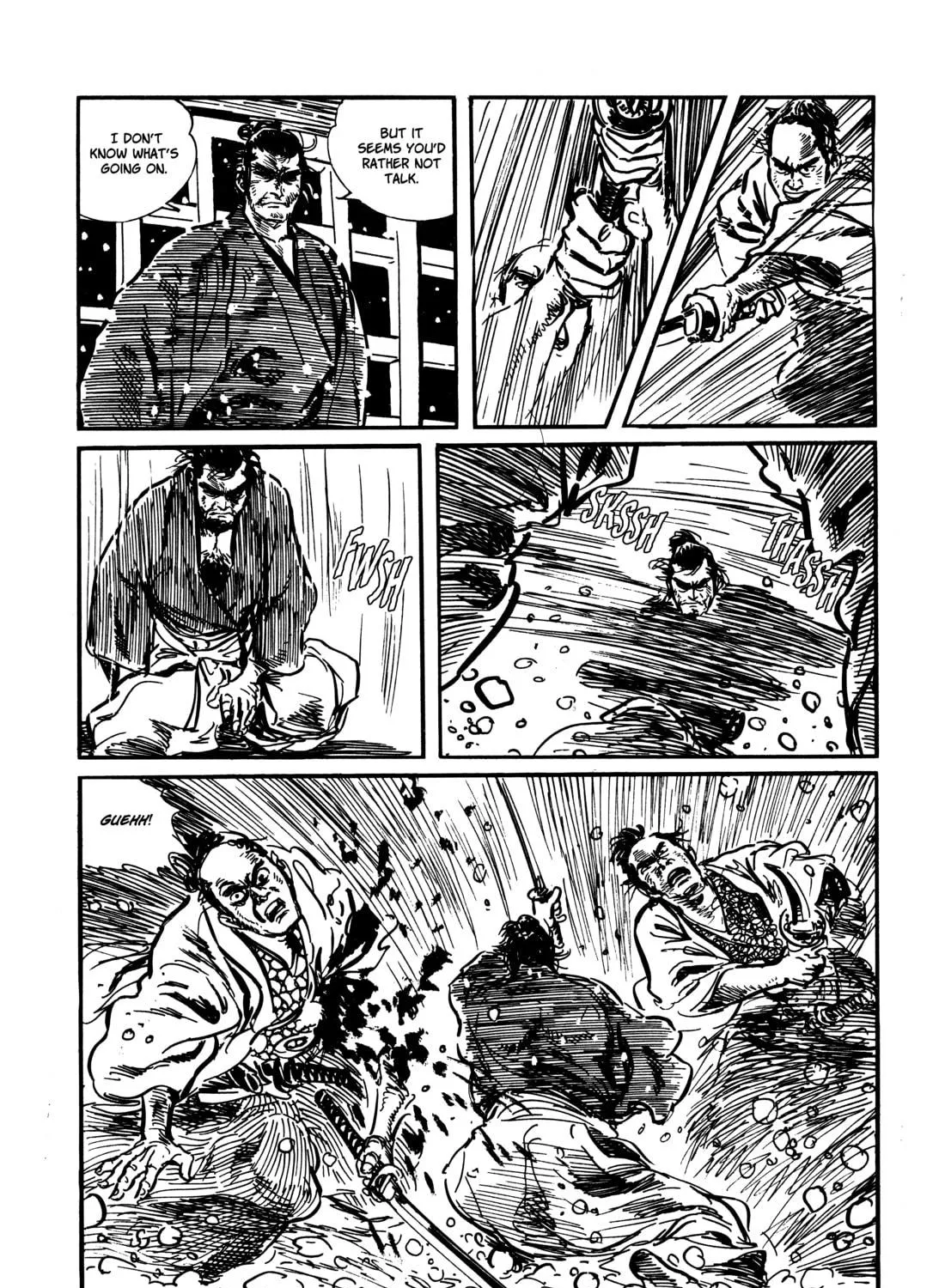 Read Lone Wolf and Cub chapter 12 image 88 on Lezhin