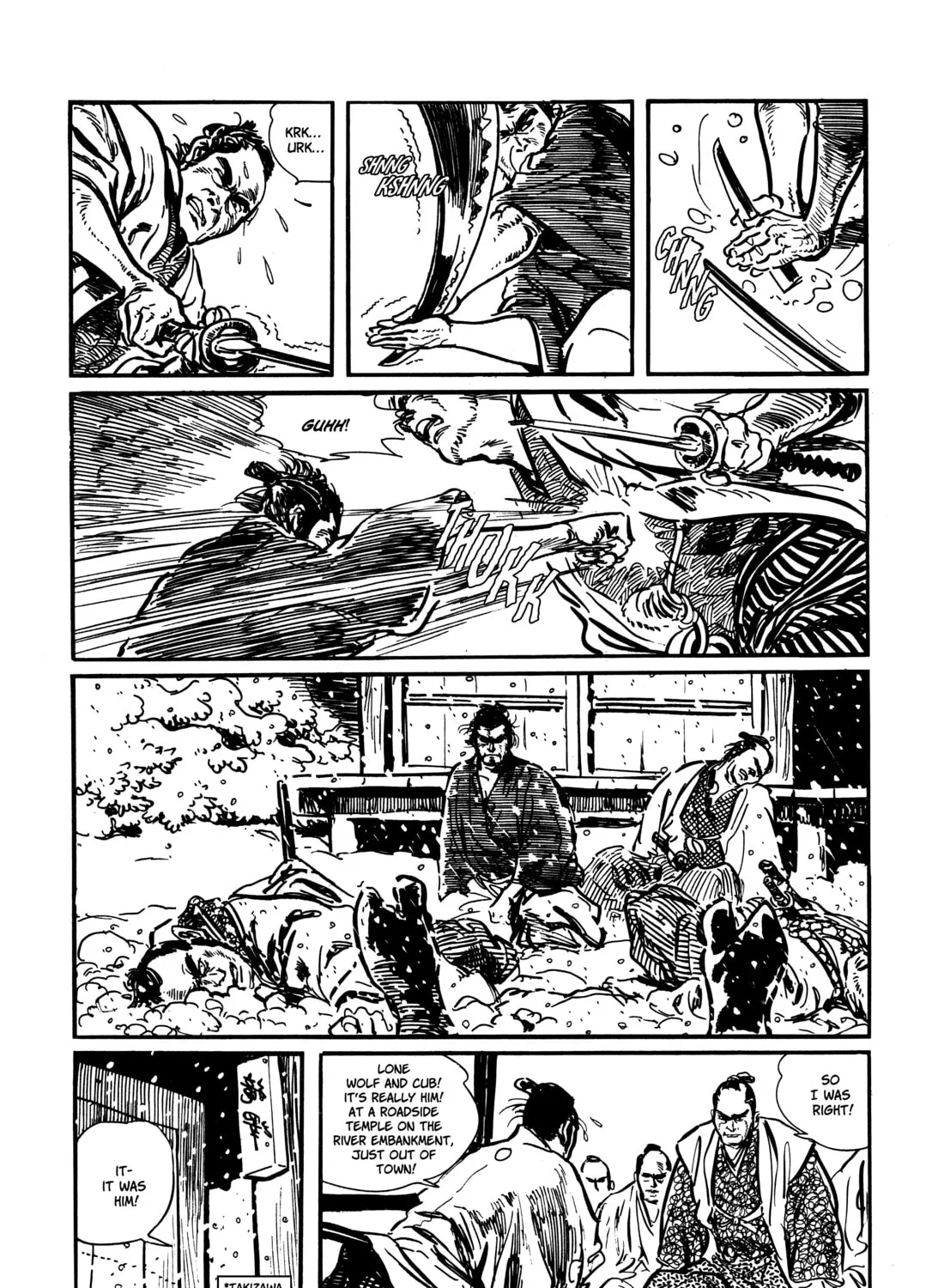 Read Lone Wolf and Cub chapter 12 image 92 on Lezhin