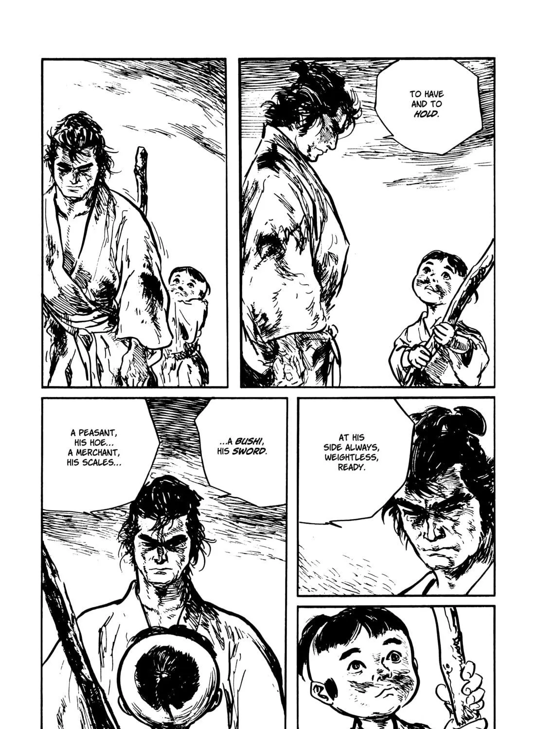 Read Lone Wolf and Cub chapter 127 image 100 on Lezhin