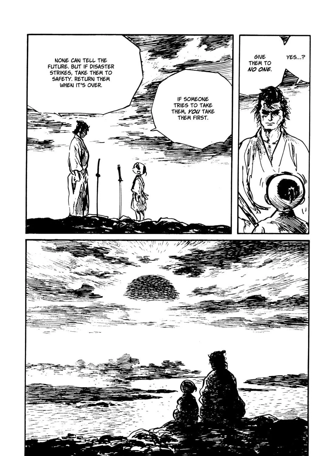 Read Lone Wolf and Cub chapter 127 image 108 on Lezhin