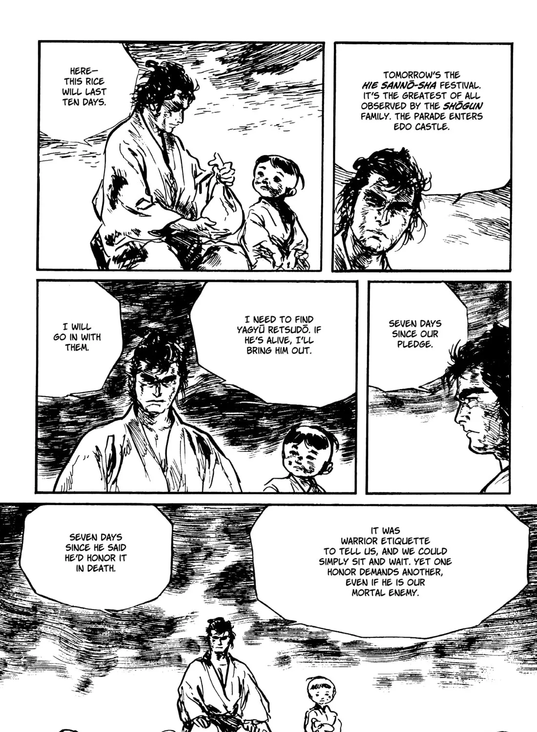 Read Lone Wolf and Cub chapter 127 image 110 on Lezhin