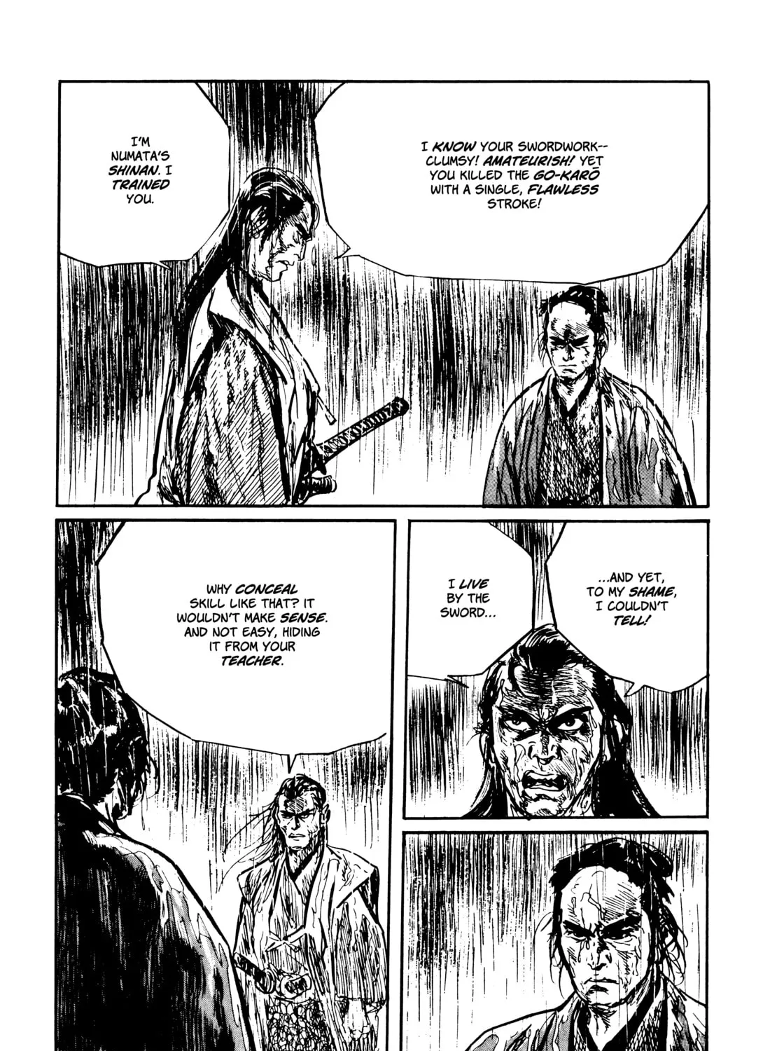 Read Lone Wolf and Cub chapter 128 image 104 on Lezhin